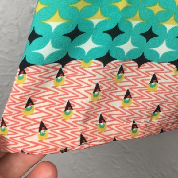 O'Neill Colorful Patterned Strapless Mini Dress - Picture 14 of 14